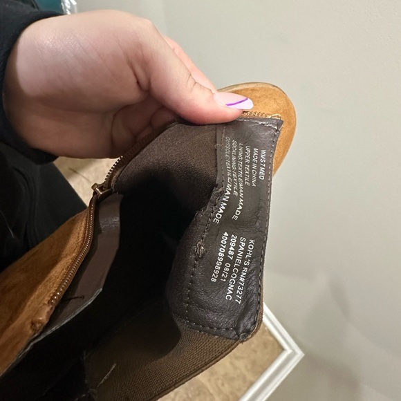 Sonoma Brown Ankle Boots - Picture 2 of 11